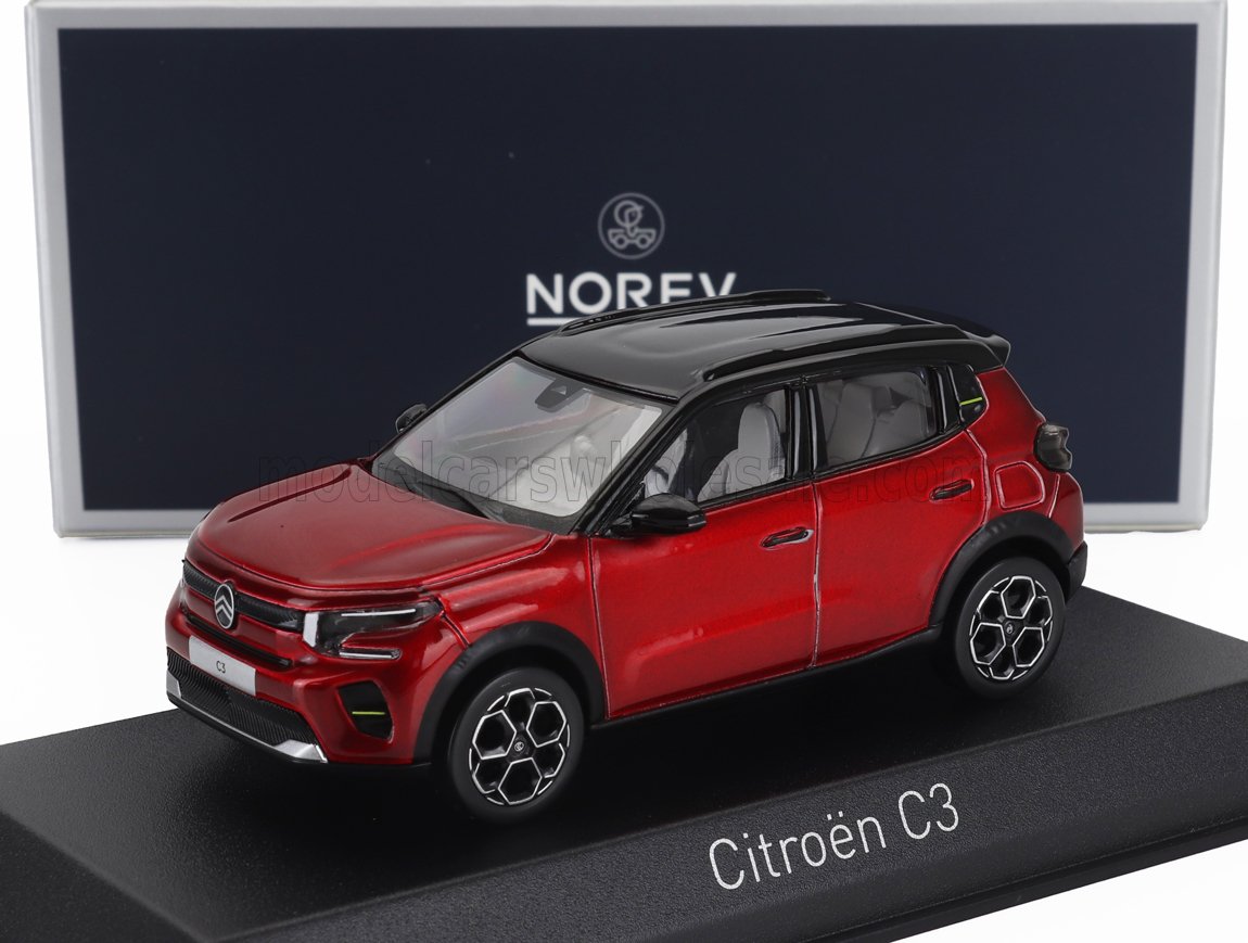 1:43 CITROEN C3 (2024), Elixir Red Black - 155310