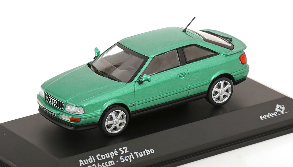 1:43 AUDI Coupe S2 (1994), green metallic - S4312209