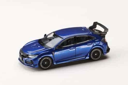 1:64 HONDA Mugen Civic Type R (FK8) (2017), racing blue pearl - HJDM011-24