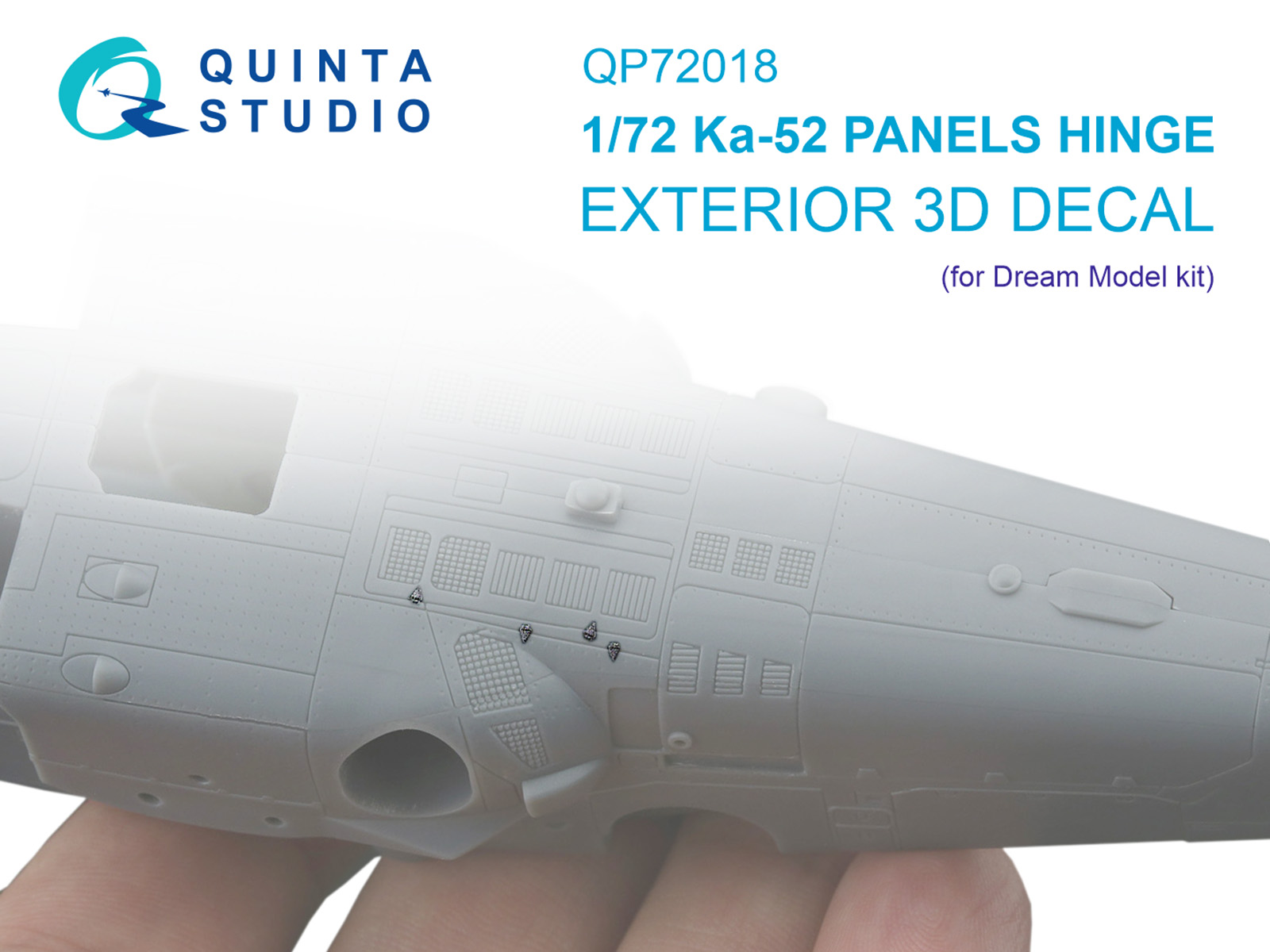 1:72 3D Декаль петли панелей для Ка-52 (Dream Model/Quinta Models) - QP72018