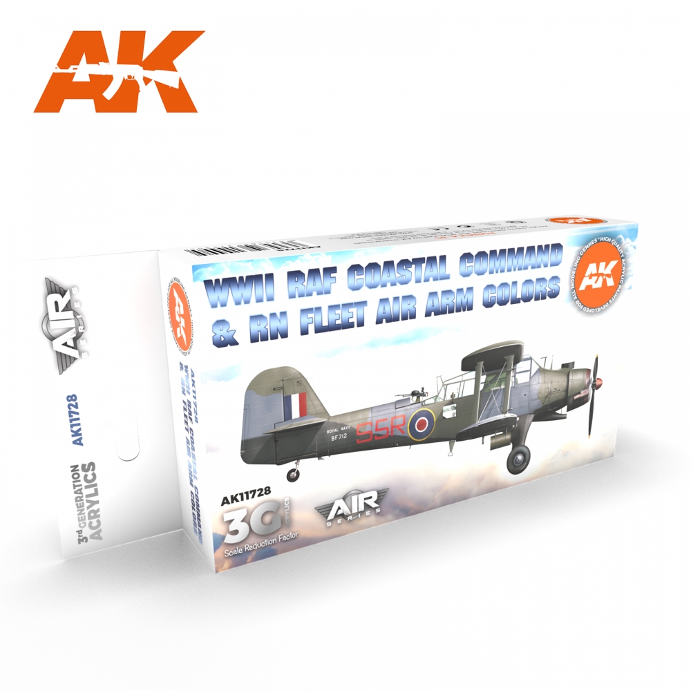 WWII RAF Coastal Command & RN Fleet Air Arm SET 3G - AK11728