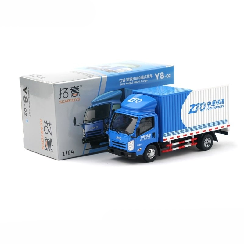 1:64 JMC KaiRui N800 Cargo 'ZTO', blue / white - Y8-02-X1