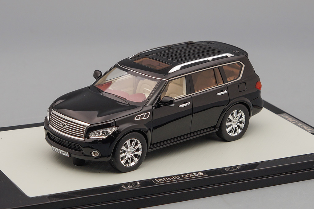1:43 INFINITI QX56 (2011), black - VVM108