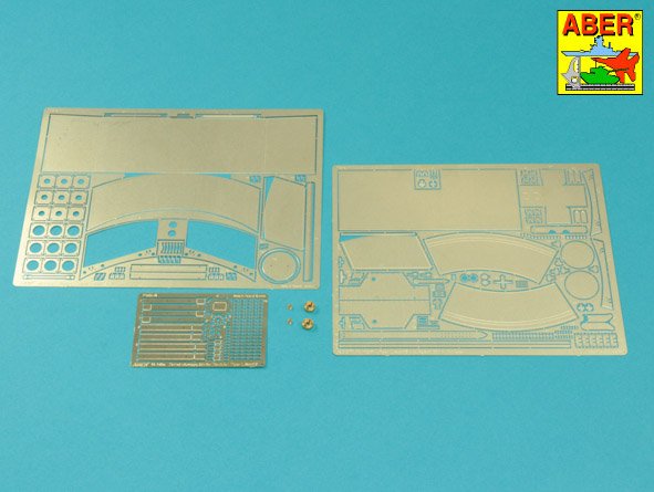1:16 Набор фототравления для башни Tiger I, E Tunisia 501 abt. - 16 140