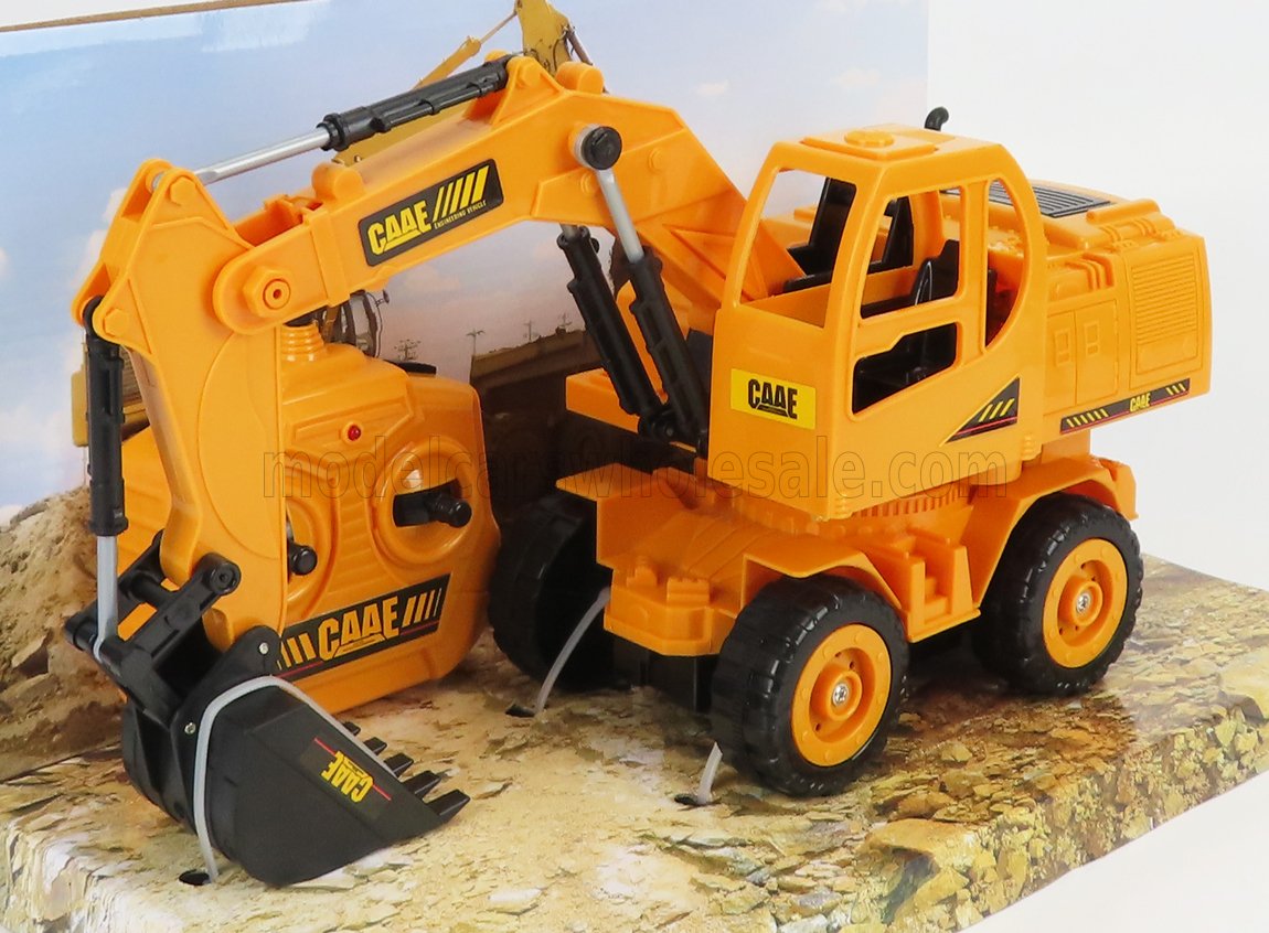 1:24 CASE-IH Titan колесный экскаватор (1999), желтый/черный - 2265