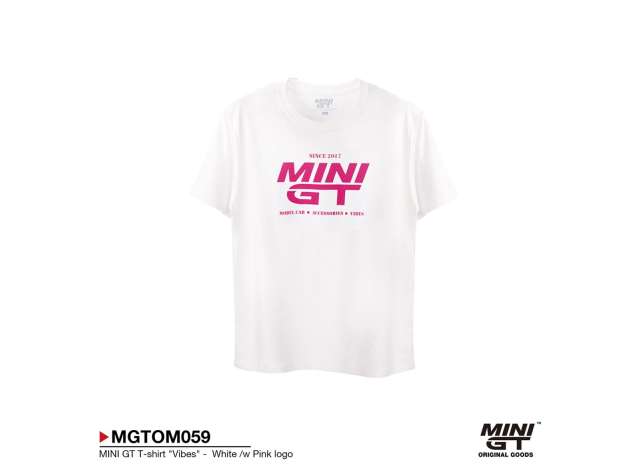 Футболка MINI GT «Vibes», размер XS, white - MGTOM059-XS