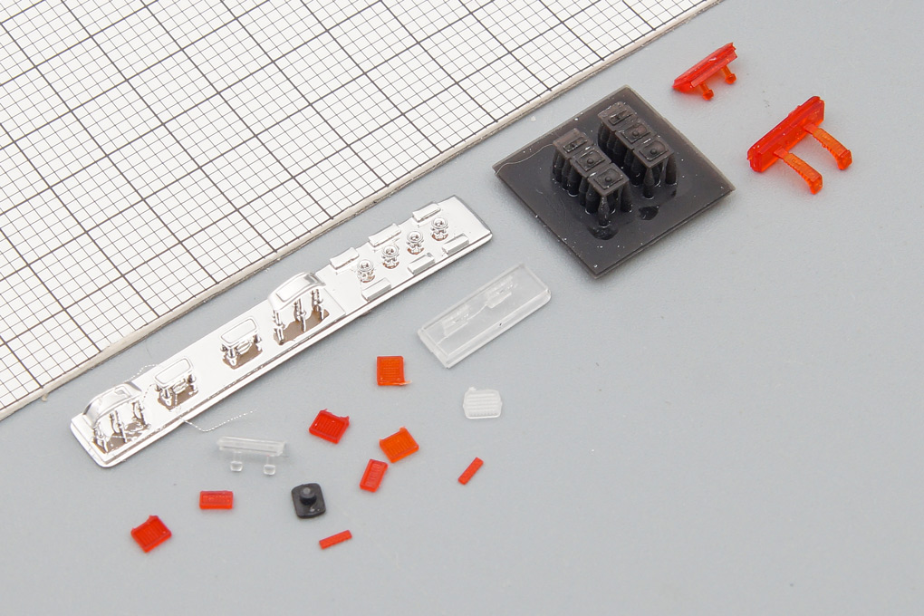 1:43 Комплект оптики РАФ-2203 ранний - MAX-OP042