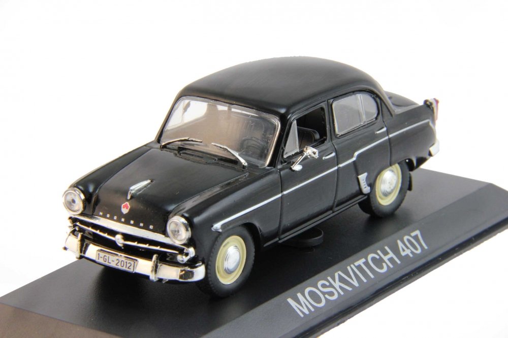 1:43 МОСКВИЧ 407, Masini de Legenda 19, черный - mas019