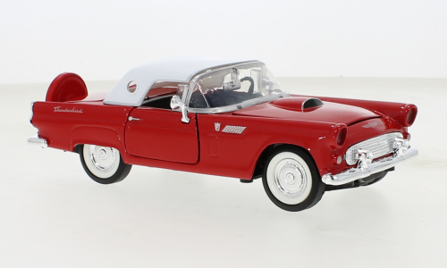 1:24 FORD Thunderbird (1956), red/white - 73312RW