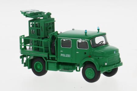 1:87 MERCEDES-BENZ LA 911 Lichtmastwagen Polizei (1966), light green - 47190
