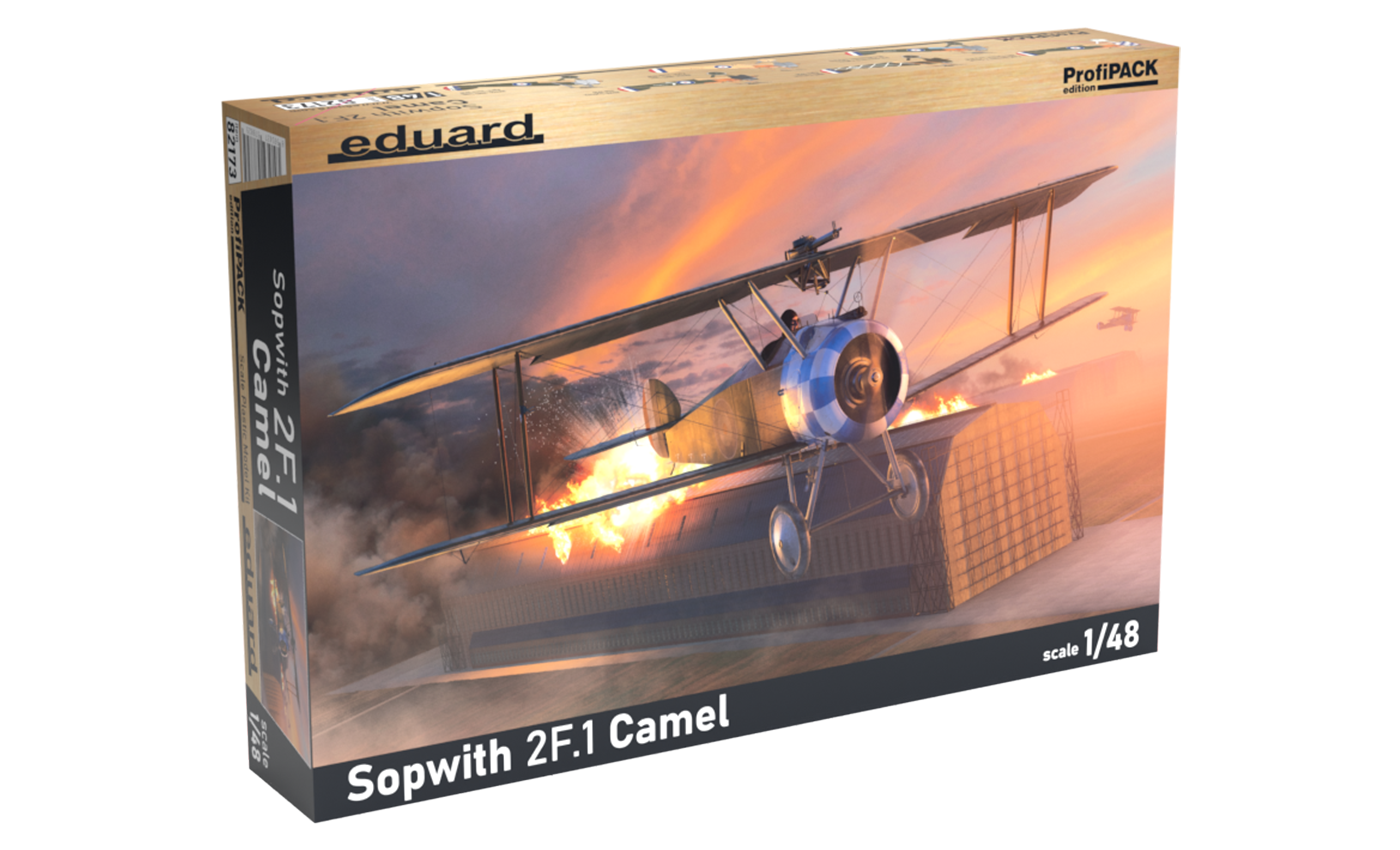 1:48 Сборная модель Sopwith 2F.1 Camel ProfiPACK edition - 82173
