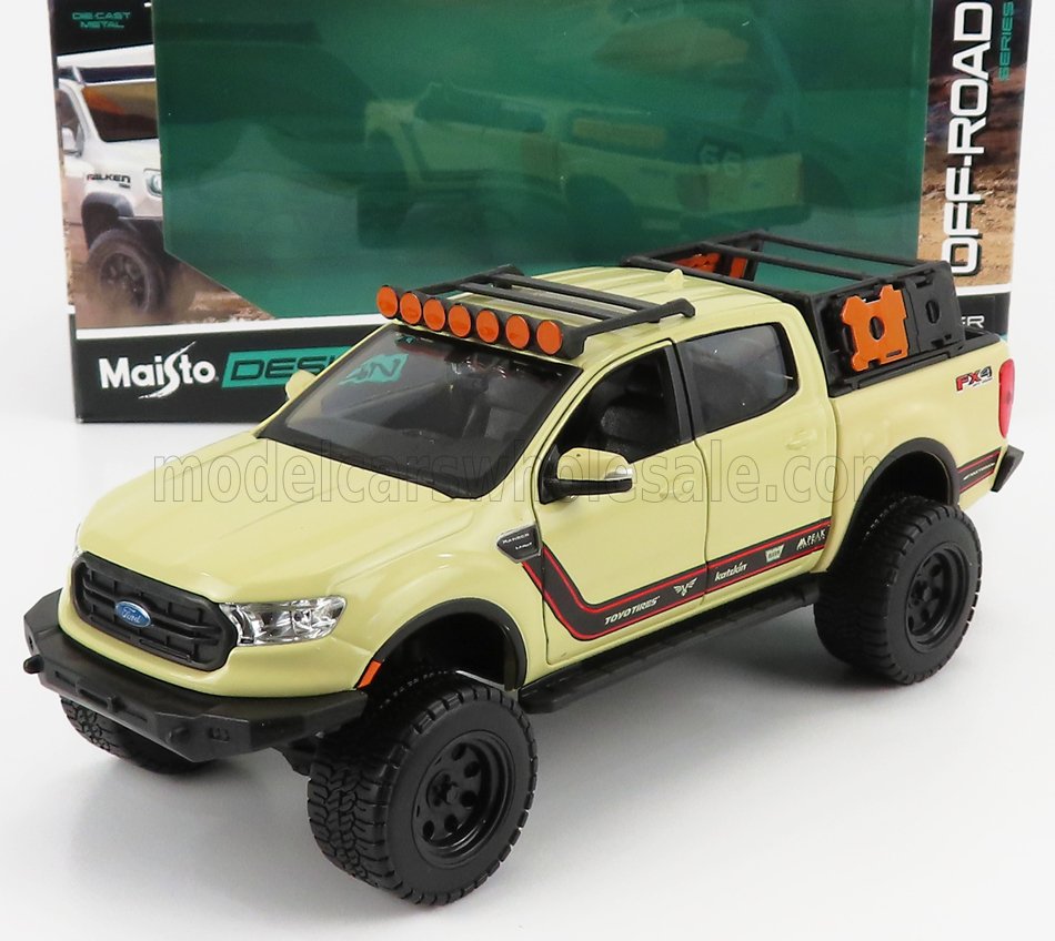 1:27 FORD Range Pick-up Fx-4 (2019), Cream - 32540