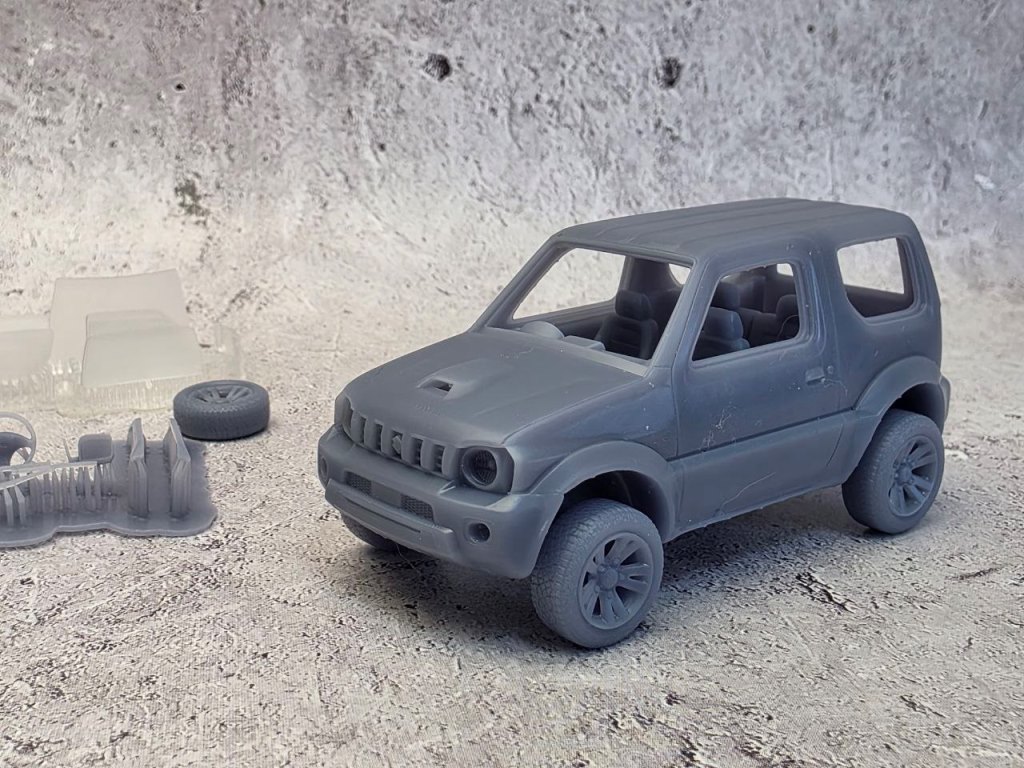 1:43 Сборная модель Suzuki Jimny III Рестайлинг 2 - ALMA053