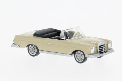 1:87 MERCEDES-BENZ 280 SE Cabriolet (1967), beige - 015304