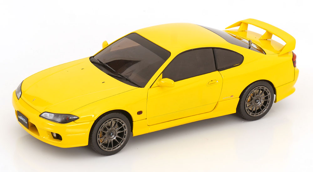 1:18 NISSAN Silvia (S15) Spec-R Aero (1999), yellow (lightning yellow) - S1812206
