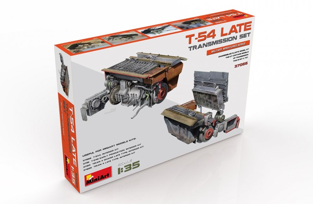 1:35 Сборная модель T-54 Late Transmission Set - 37066
