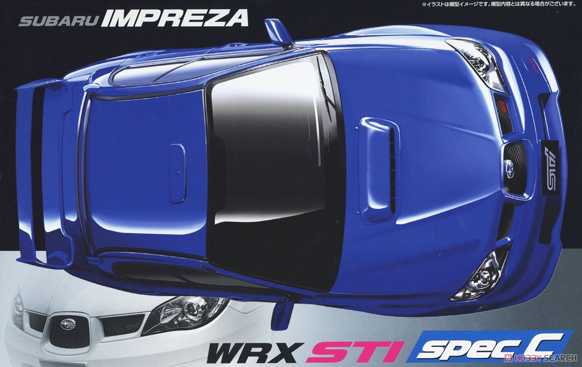 1:24 Сборная модель Subaru Impreza Sedan WRX STi Spec-C - 04702