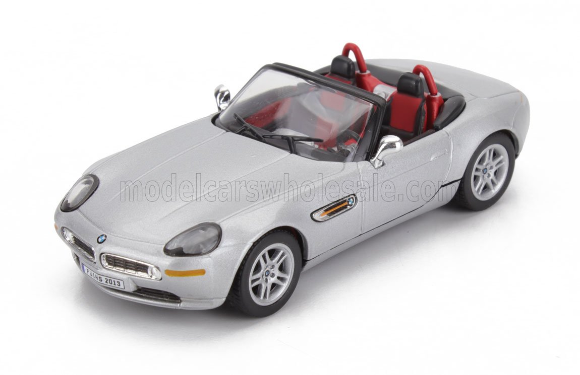 1:43 BMW Z8 Spider Cabriolet Open (2002), grey - ABDEA002