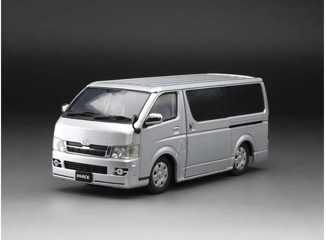 1:24 TOYOTA H200 Hiace van SuperGL, silver - 51012