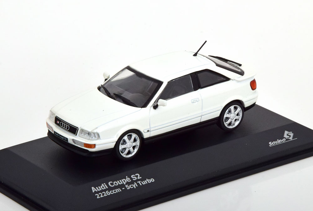 1:43 AUDI S2 Coupe (1992), white metallic - S4312202