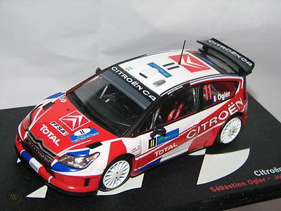 1:43 CITROEN C4 WRC Rally Ireland #11 2009, red / white - HP8033-8