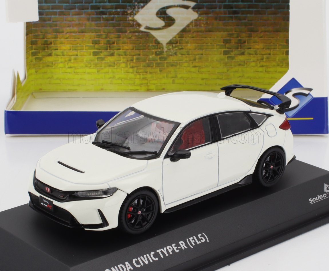 1:43 HONDA Civic Type-r (2022), White - S4314302
