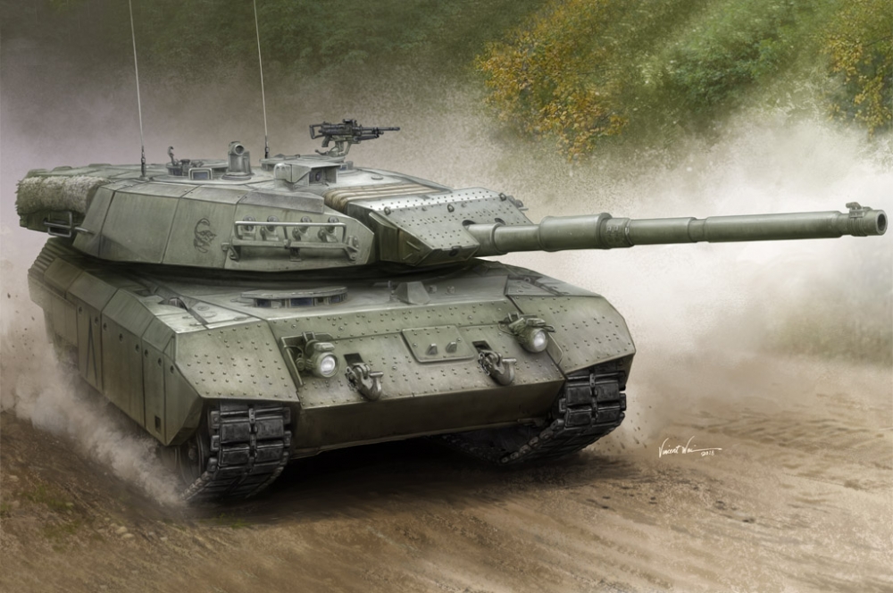 1:35 Сборная модель Канадский танк Leopard C2 MEXAS - 84504