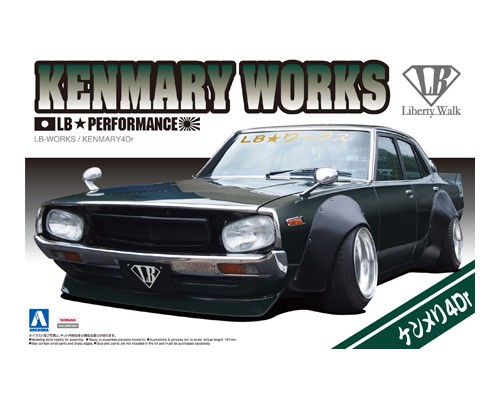 1:24 Сборная модель LB WORKS 4DR 2015 VER - 05127