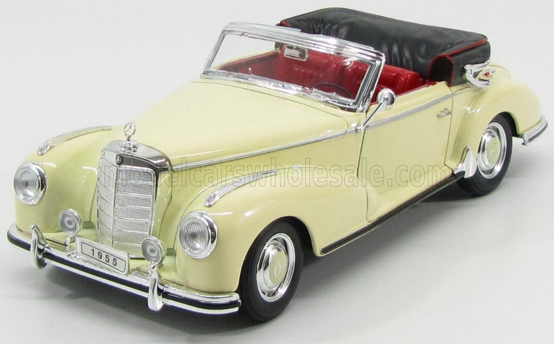 1:18 MERCEDES-BENZ 300S Cabriolet Open (1955), cream - WE19859CR