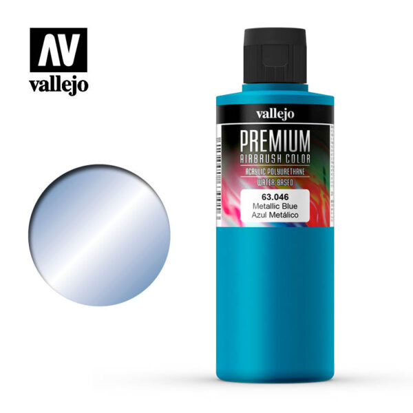 Краска акрил-уретановая 'Premium Color' Металлик Синий/Metallic Blue - 62046