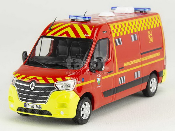 1:43 RENAULT Master III VSAV SDIS 06 (пожарный) (2019) - 117638