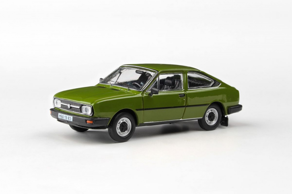 1:43 SKODA Garde 1982 - Zelená Olivová - 722QN