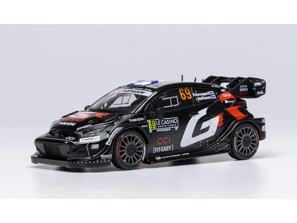 1:43 TOYOTA GR Yaris Rally1 №69 WRC, Rally Monte Carlo Rovanperä/Halttunen (2025) - RAM972C