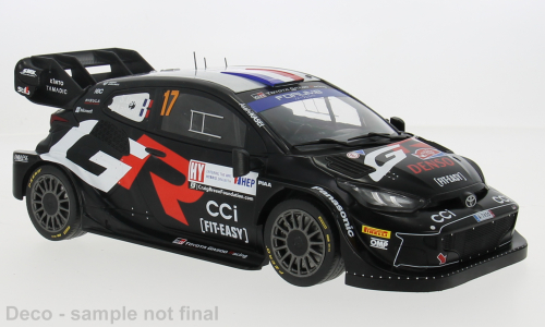 1:18 TOYOTA Yaris #17 Rally 1 WRC Rally Croatia 2024 - 18RMC202
