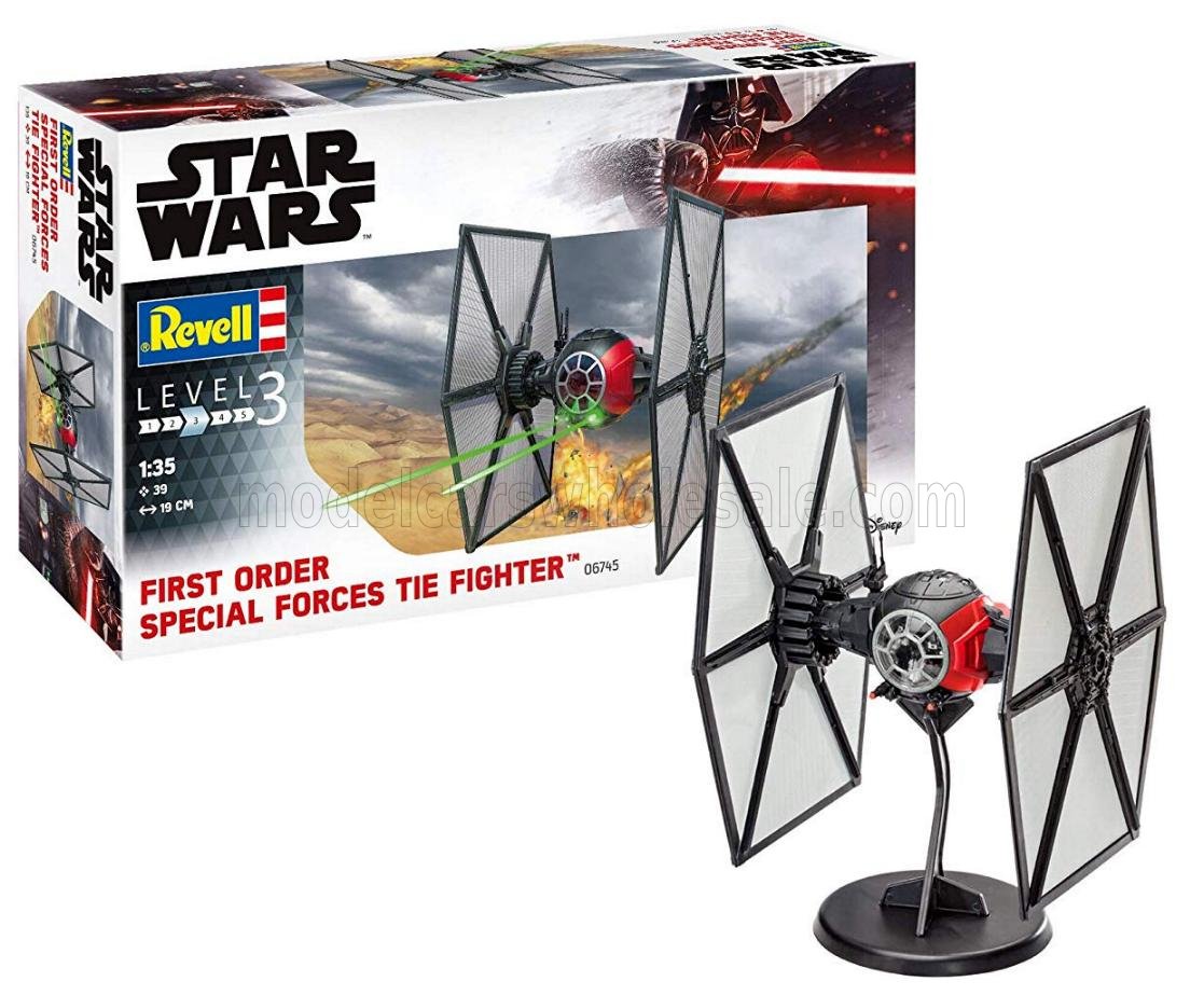 1:35 Сборная модель STAR WARS Caccia Guerre Stellari - Tie Fighter - 06745
