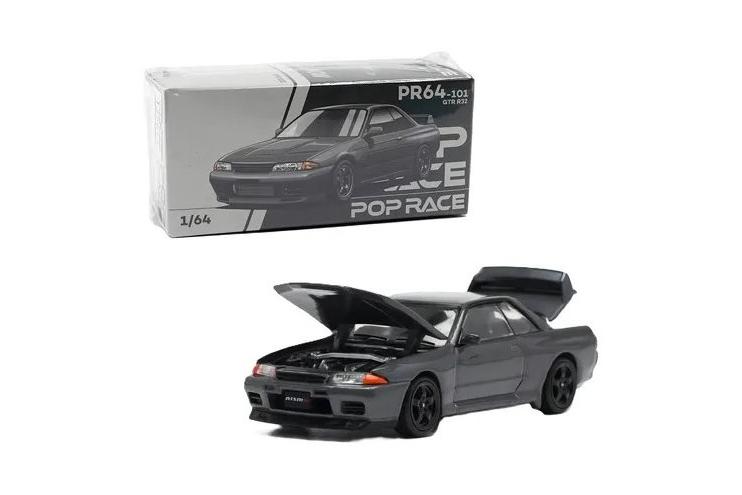 1:64 NISSAN Skyline GTR R32  Nissan Skyline - kovový model - PR64-101