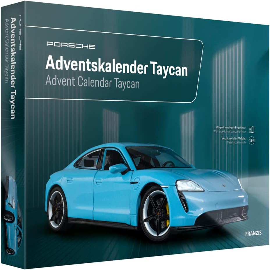 1:24 Сборная модель Porsche Taycan Turbo S - MAP09680022