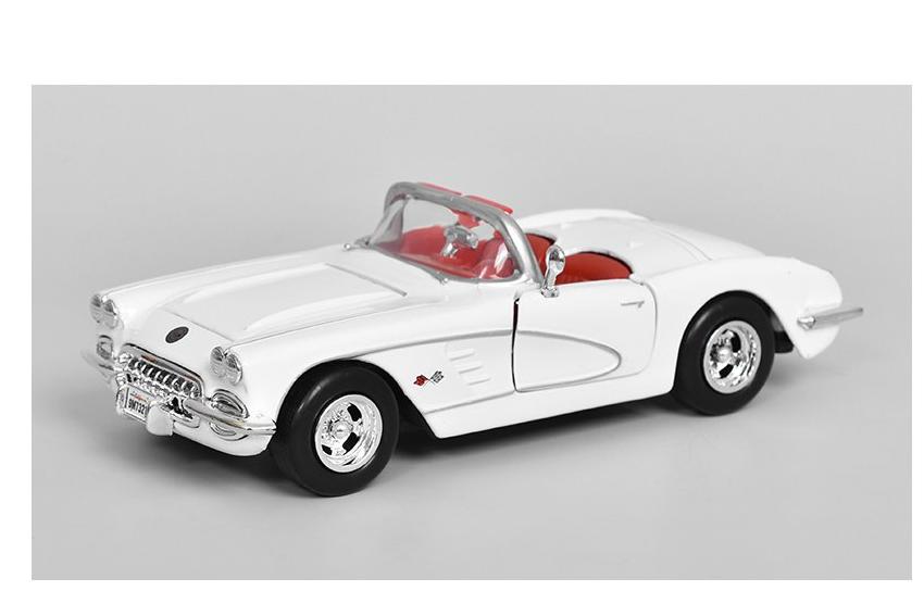 1:24 CHEVROLET Corvette Cabriolet (1959), white - 73216W