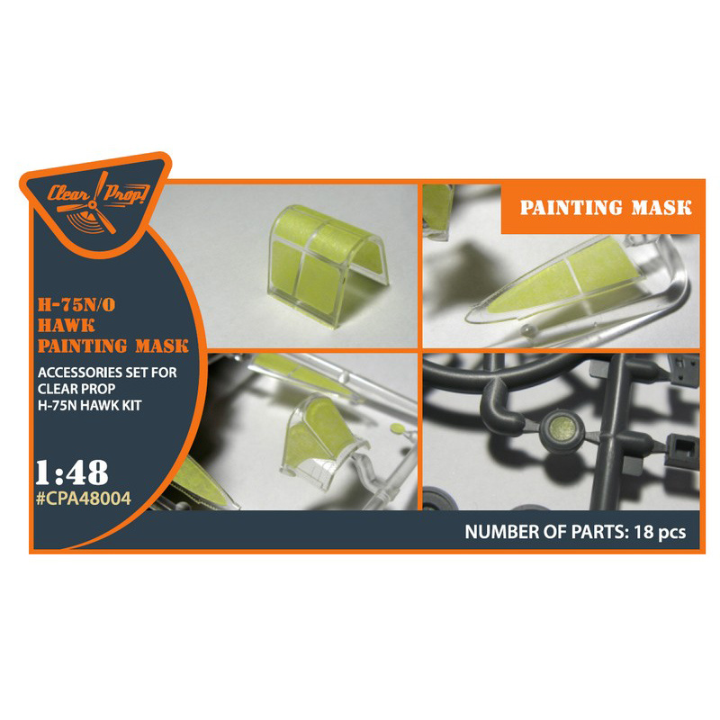 1:48 Маска окрасочная для самолета  H-75N/O - CPA48004
