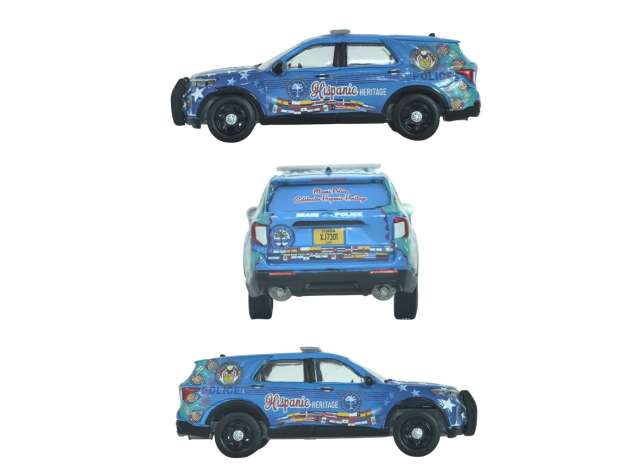 1:64 FORD Police Interceptor Utility Miami Police Department Hispanic Heritage Month Tribute *Hot Pursuit *, various 2022 - 30554