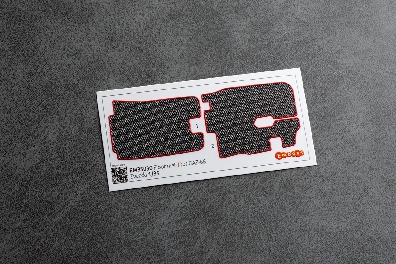 1:35 Декаль Гибкие рельефные детали для модели фирмы 'Звезда', арт. 3707 - EM35030