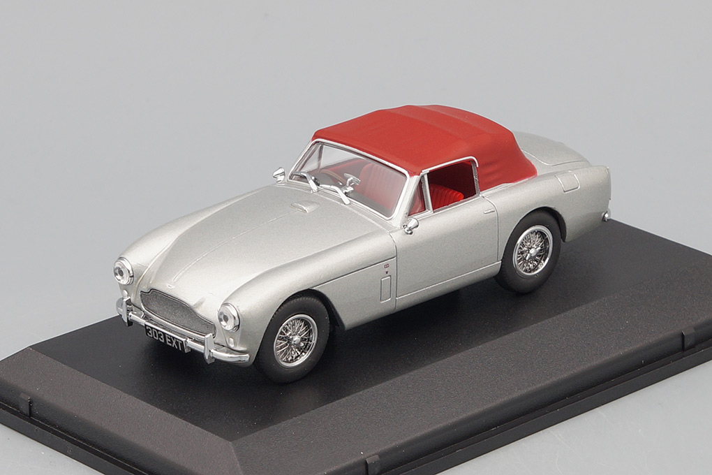 1:43 ASTON MARTIN DB2 MkIII Cabriolet 1958 Snow Shadow Grey - 43AMDB2004