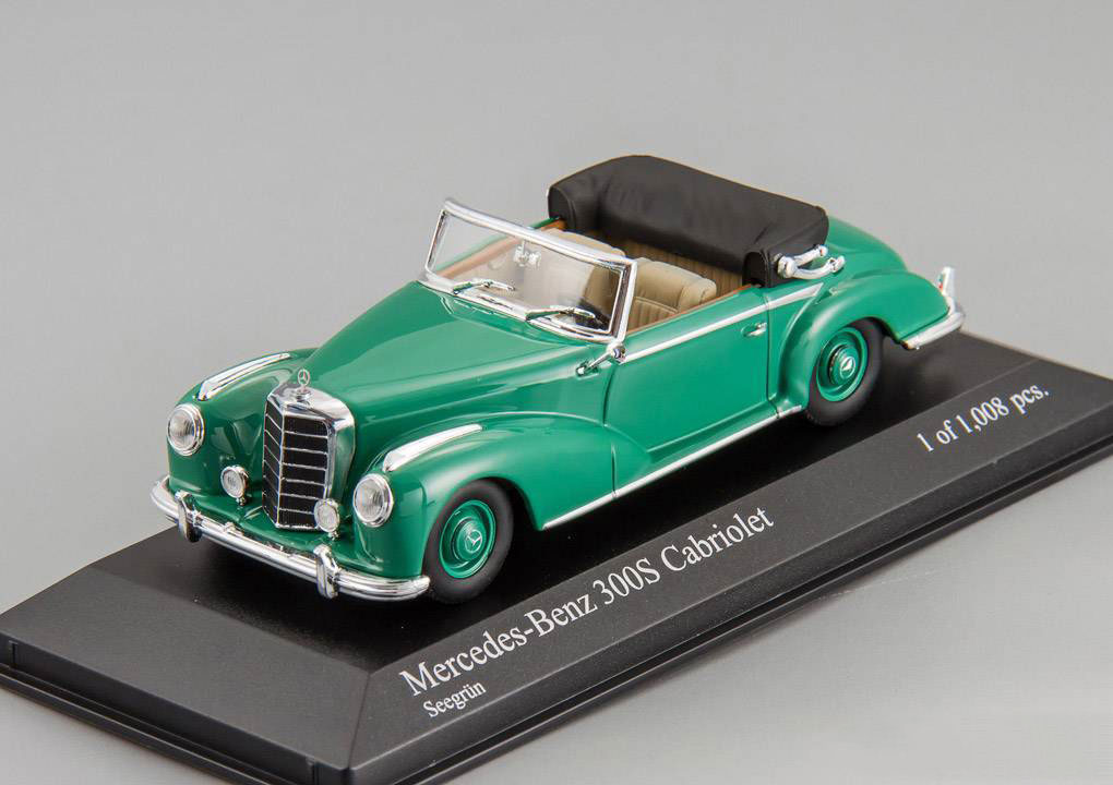 1:43 MERCEDES-BENZ 300S Cabriolet W188 (1954), green - 430032335-X1