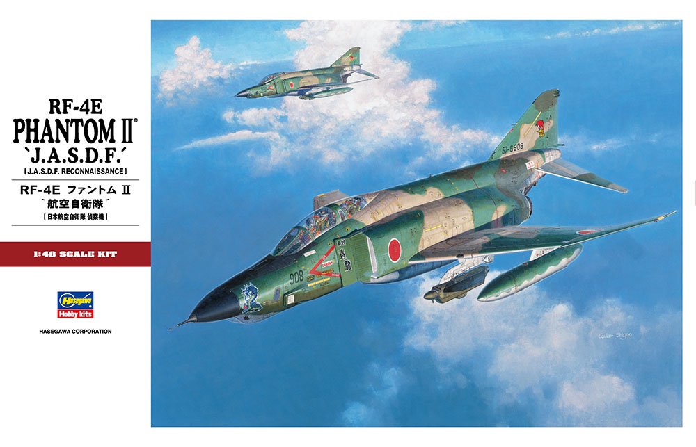 1:48 Сборная модель Самолет RF-4E PHANTOM II JASDF - 07230