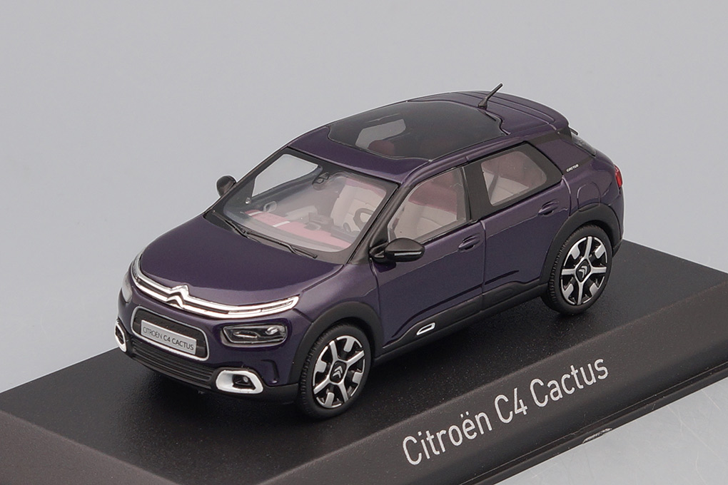 1:43 CITROEN C4 New Cactus (кроссовер) 2018 Deep Purple - 155477
