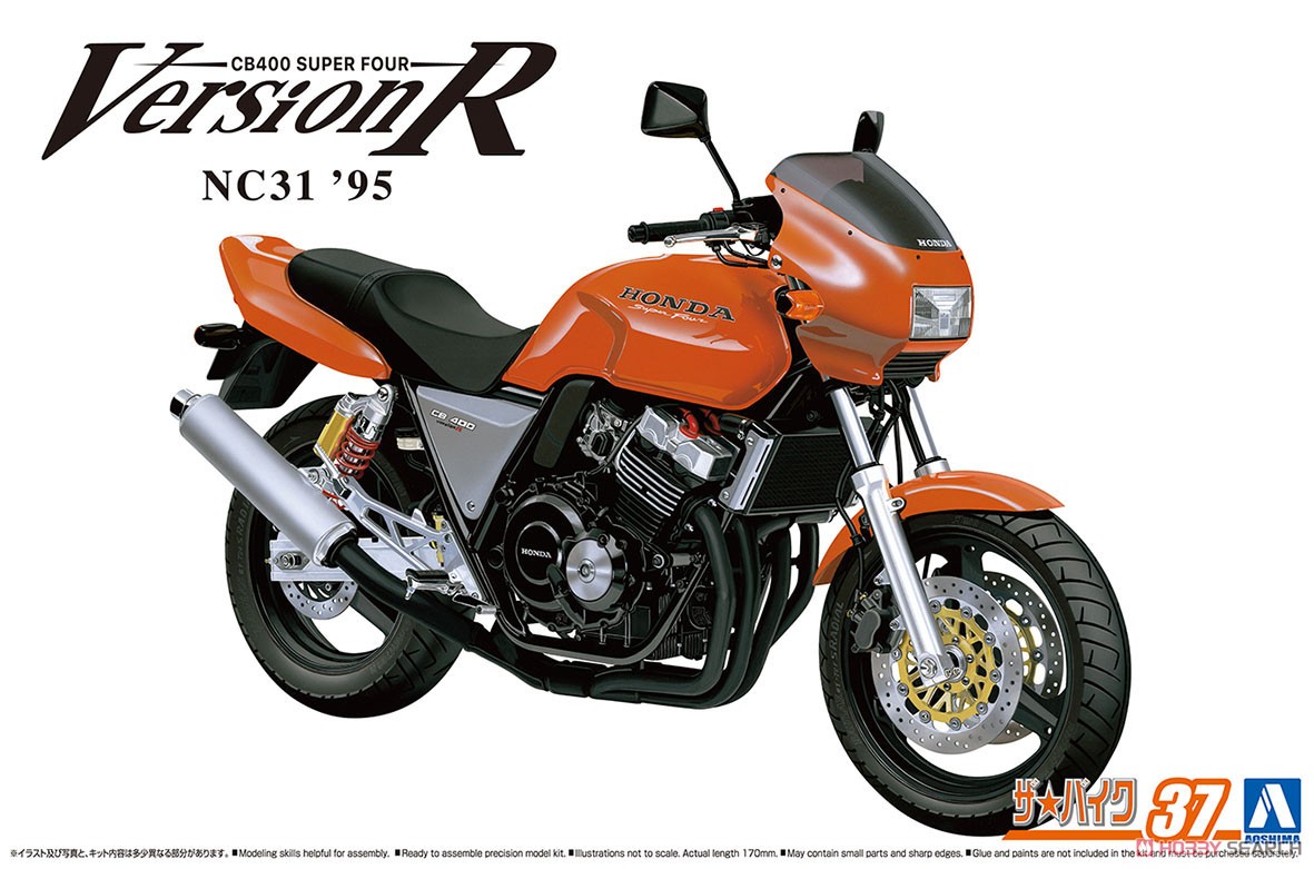 1:12 Сборная модель Honda NC31 CB400 Super Four Version R '95 - 06576