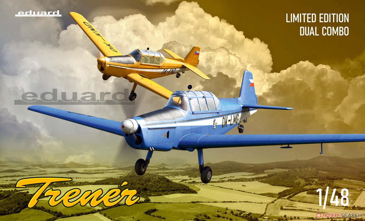 1:48 Сборная модель самолет TRENÉR DUAL COMBO - 11152