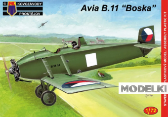 1:72 Сборная модель Самолёт Avia B.11 'Boska' - KPM0078