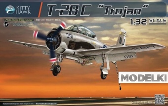 1:32 Сборная модель North American T-28C Trojan - KH32015