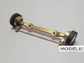 1:43 Поворотный мост для КО- 829А(4333)ЗИL в сборе под штатные диски - MSH130